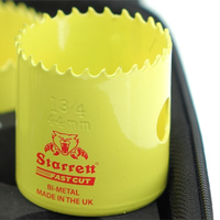 Sada vykružovacích korunek STARRETT FAST CUT, značková, made in UK - všeobecné použití